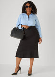 Seamed Ponte Skirt