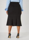 Seamed Ponte Skirt