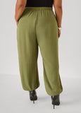 Textured Balloon Pants