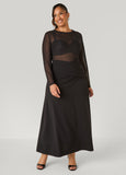 Pleated Wrap Waist Skirt