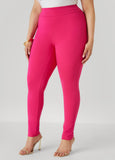 High Waist Ponte Pull On Leggings