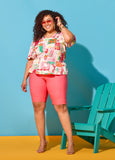 Plus Size Shorts Plus Size Bermuda Shorts Plus Size Summer Fashion Capris