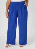 Pleated Wide Leg Pants