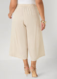 Sage Green Wide Leg Culottes