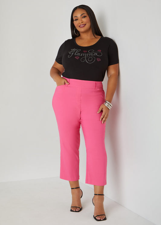 25 In Inseam Millennium Cropped Pants