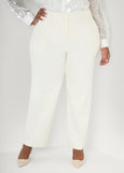 High Rise Straight Leg Trousers
