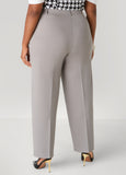 High Rise Ponte Trousers