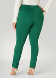 High Waist Pull On Ponte Leggings