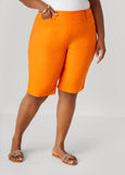 Plus Size Millennium High Rise Bermuda Shorts
