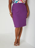 Plus Size Millenium Stretch Twill Skirt