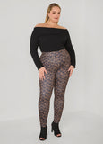 Animal Print Ponte Leggings