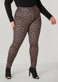 Animal Print Ponte Leggings