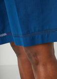 Embroidered Cotton Blend Shorts