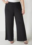 Textured Knit Straight Leg Pants