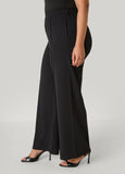 Pintucked Wide Leg Trousers