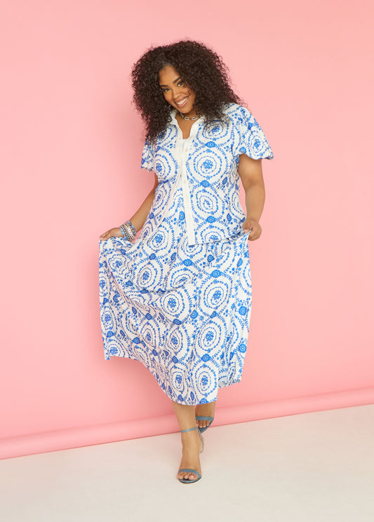 Plus Size Floral Crepe Maxi Skirt Plus Size Summer Skirt Party Set