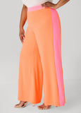 Neon Two Tone Wide Leg Trousers