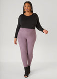 High Rise Faux Suede Leggings