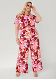 Floral High Waist Pants