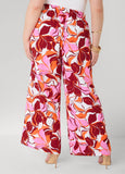 Printed High Waist Pants