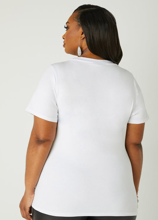 Bride Crystal Jersey Tee