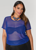 Stretch Mesh Tee