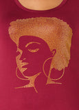 Crystal Afro Tee