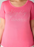 Highly Favored Crystal Tee