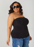 Ruched Tube Top