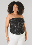 Crystal Tube Top
