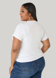 Iconic Glittered Graphic Tee