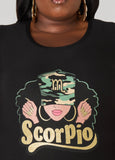 Glittered Scorpio Graphic Tee