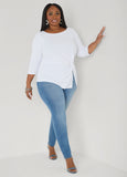 Knotted Boat Neck Top