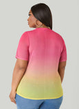 Ombre Mesh Tee