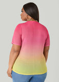 Ombre Mesh Tee