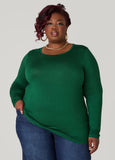 Plus Size The Basic Long Sleeved Jersey Tee