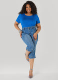 Plus Size Short Sleeve Tee Basic T Shirt Essential Top Jersey Tee