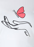 Butterfly Graphic Jersey Tee