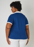 Two Tone Polo Shirt