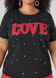 Love Embellished Tee