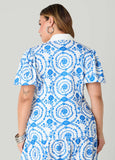 Puff Sleeved Floral Print Shirt