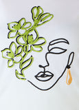 Flower Lady Tee