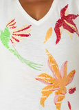 Sequined Parrot Jersey Tee