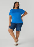 Lace Paneled Open Back Top