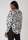 Slub Knit V Neck Top