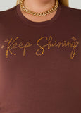 Keep Shining Crystal Tee