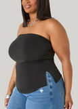 Ruched Tube Top