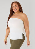 Ruched Tube Top