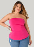 Ruched Tube Top