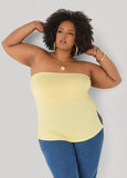 Ruched Tube Top
